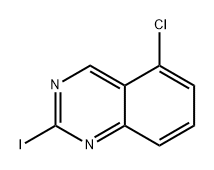 Quinazoline, 5-chloro-2-iodo- Structural