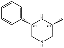 rac-(2R,6S)-2-methyl-6-phenylpiperazine, cis Structural
