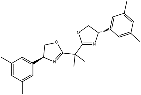 Oxazole, 2,2'-(1-methylethylidene)bis[4-(3,5-dimethylphenyl)-4,5-dihydro-, (4S,4'S)- Structural