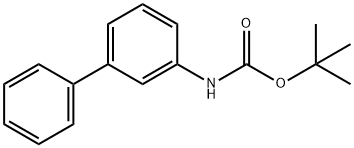 Carbamic acid, N-[1,1'-biphenyl]-3-yl-, 1,1-dimethylethyl ester Structural