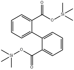Bis(trimethylsilyl) [1,1''-biphenyl]-2,2''-dicarboxylate Structural