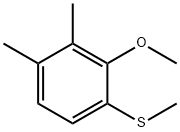 Benzene, 2-methoxy-3,4-dimethyl-1-(methylthio)- Structural