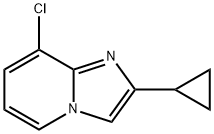 Imidazo[1,2-a]pyridine, 8-chloro-2-cyclopropyl- Structural