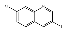 Quinoline, 7-chloro-3-iodo- Structural