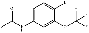 N-(4-bromo-3-(trifluoromethoxy)phenyl)acetamide Structural