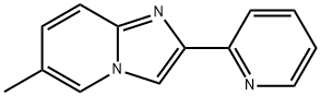Imidazo[1,2-a]pyridine, 6-methyl-2-(2-pyridinyl)- Structural