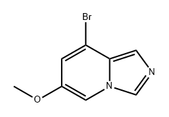 Imidazo[1,5-a]pyridine, 8-bromo-6-methoxy- Structural