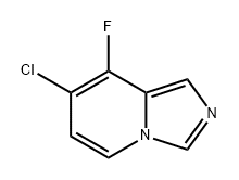 Imidazo[1,5-a]pyridine, 7-chloro-8-fluoro- Structural