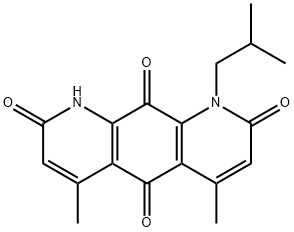 Isobutyl-deoxynyboquinone

(IB-DNQ) Structural