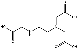 Glycine, N-(carboxymethyl)-N-[2-[(carboxymethyl)amino]propyl]- Structural