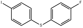 Benzene, 1-fluoro-4-[(4-iodophenyl)thio]- Structural
