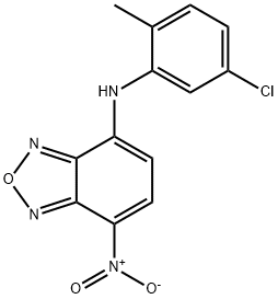 N-(5-Chloro-2-methylphenyl)-7- nitrobenzo[c][1,2,5]oxadiazol-4-amine Structural