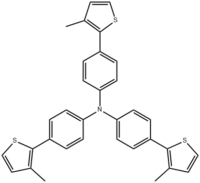 tris(4-(3-methylthiophene-2-yl)phenyl)amine