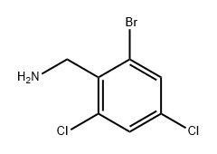 Benzenemethanamine, 2-bromo-4,6-dichloro- Structural
