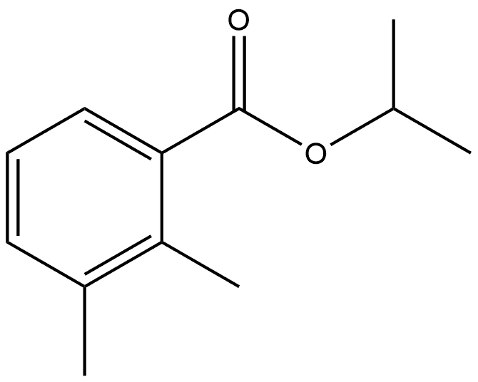 isopropyl 2,3-dimethylbenzoate Structural