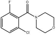 Methanone, (2-chloro-6-fluorophenyl)-4-morpholinyl- Structural