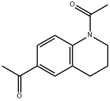 Quinoline, 1,6-diacetyl-1,2,3,4-tetrahydro- (9CI) Structural