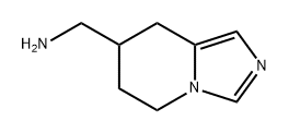 Imidazo[1,5-a]pyridine-7-methanamine, 5,6,7,8-tetrahydro- Structural