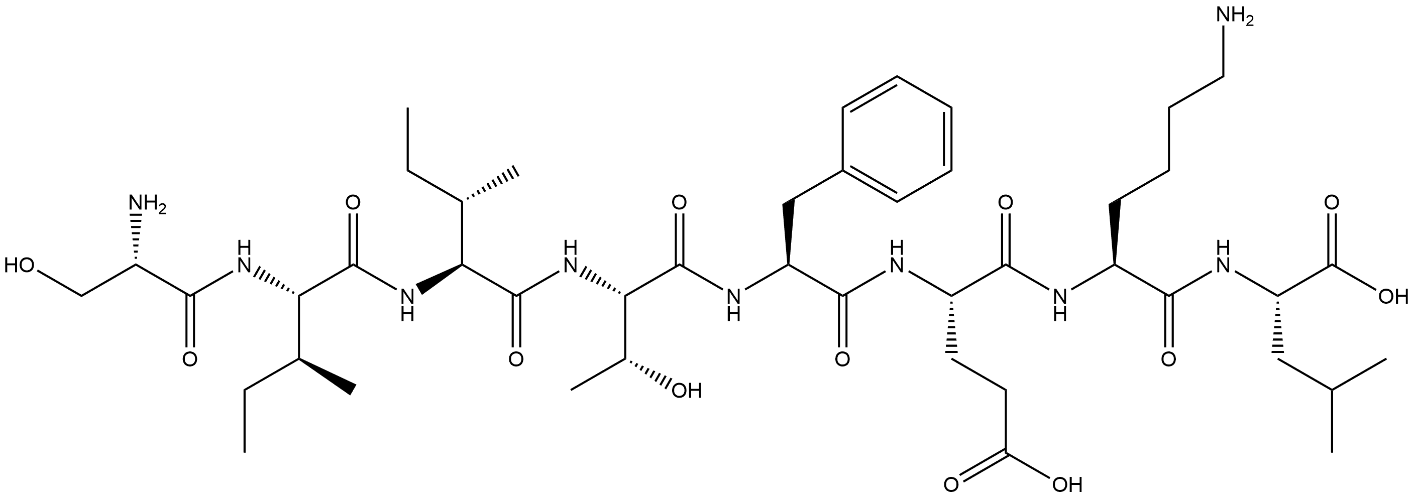 OVA-T4 Peptide Structural