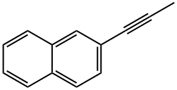 Naphthalene, 2-(1-propyn-1-yl)- Structural