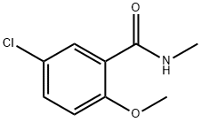 Benzamide, 5-chloro-2-methoxy-N-methyl- Structural