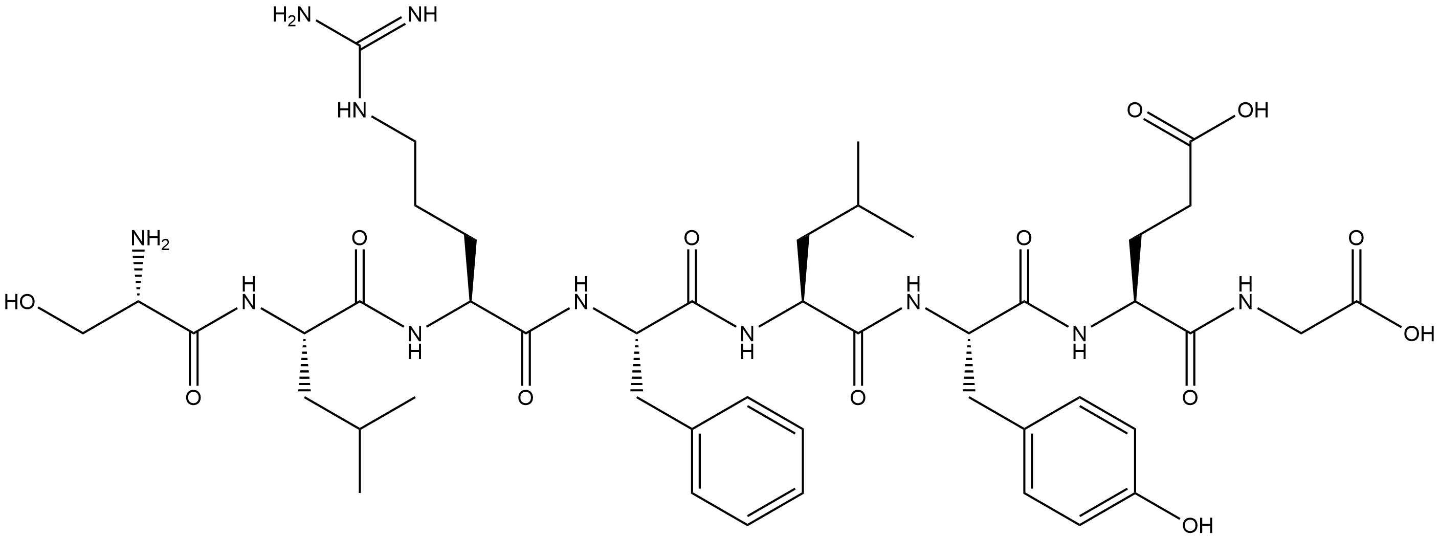 SLRFLYEG trifluoroacetate salt Structural
