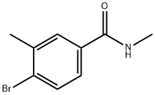 N-Methyl-4-bromo-3-methylbenzamide Structural