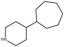 Piperidine, 4-cycloheptyl- Structural