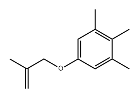 Benzene, 1,2,3-trimethyl-5-[(2-methyl-2-propen-1-yl)oxy]- Structural