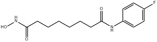 Octanediamide, N1-(4-fluorophenyl)-N8-hydroxy- Structural