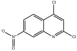Quinoline, 2,4-dichloro-7-nitro- Structural