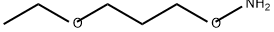 O-(3-ethoxypropyl)hydroxylamine Structural