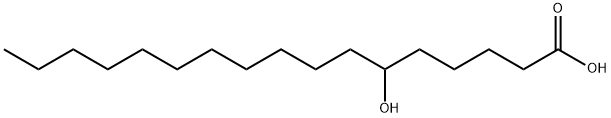 Heptadecanoic acid, 6-hydroxy- Structural