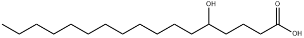 Heptadecanoic acid, 5-hydroxy- Structural
