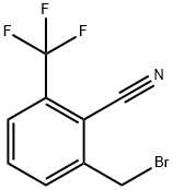 Benzonitrile, 2-(bromomethyl)-6-(trifluoromethyl)- Structural