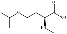 O-isopropyl-N-methyl-L-homoserine Structural