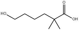 Hexanoic acid, 6-hydroxy-2,2-dimethyl- Structural