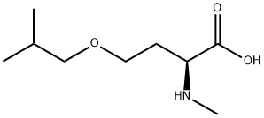 O-isobutyl-N-methyl-D-homoserine Structural