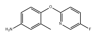 Benzenamine, 4-[(5-fluoro-2-pyridinyl)oxy]-3-methyl- Structural
