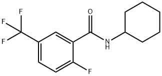 N-cyclohexyl-2-fluoro-5-(trifluoromethyl)benzamide