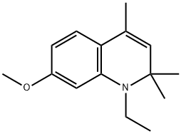 Quinoline, 1-ethyl-1,2-dihydro-7-methoxy-2,2,4-trimethyl- Structural