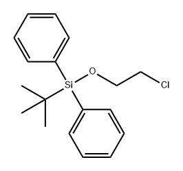 Silane, (2-chloroethoxy)(1,1-dimethylethyl)diphenyl- (9CI) Structural