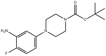 tert-butyl
4-(3-amino-4-fluorophenyl)piperazine-1-carboxylate