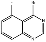 Quinazoline, 4-bromo-5-fluoro- Structural