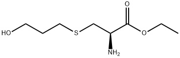 L-Cysteine, S-(3-hydroxypropyl)-, ethyl ester Structural