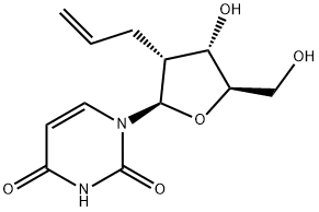 Uridine, 2'-deoxy-2'-(2-propen-1-yl)- Structural