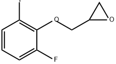 Oxirane, 2-[(2,6-difluorophenoxy)methyl]- Structural