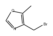 Oxazole, 4-(bromomethyl)-5-methyl- Structural