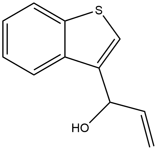 Benzo[b]thiophene-3-methanol, α-ethenyl- Structural