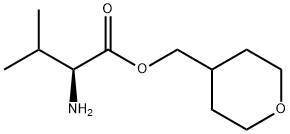 L-Valine, (tetrahydro-2H-pyran-4-yl)methyl ester Structural